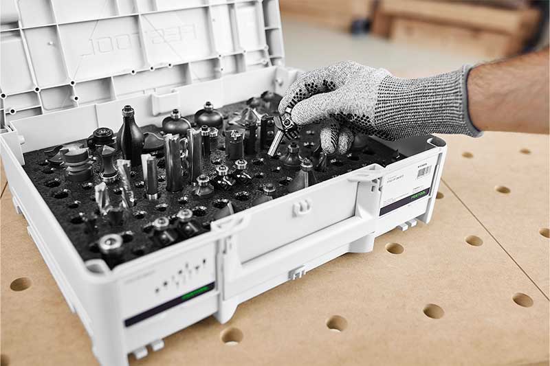 Frézy v kontajneri Systainer