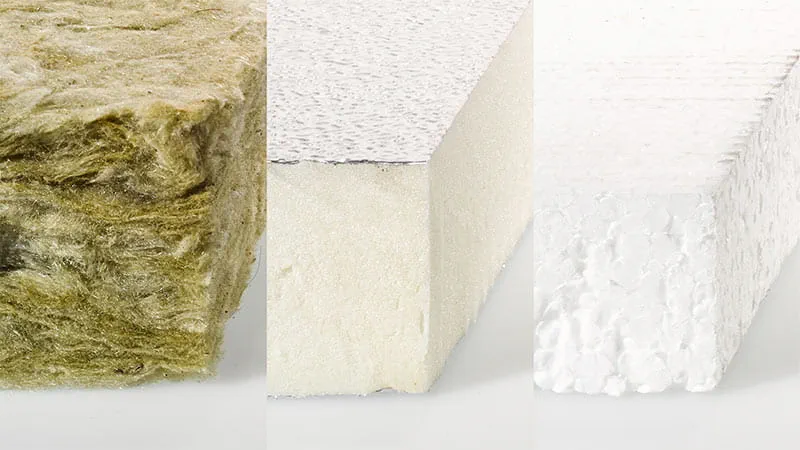Variant pílového listu Insulation na stavebné materiály