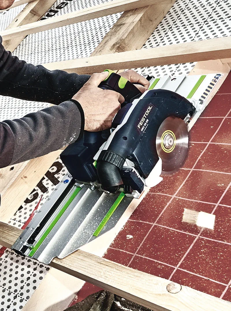 Stavby z dreva a tesárske práce s Festool