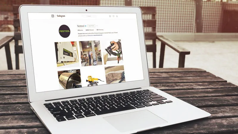 Sociálne médiá Festool